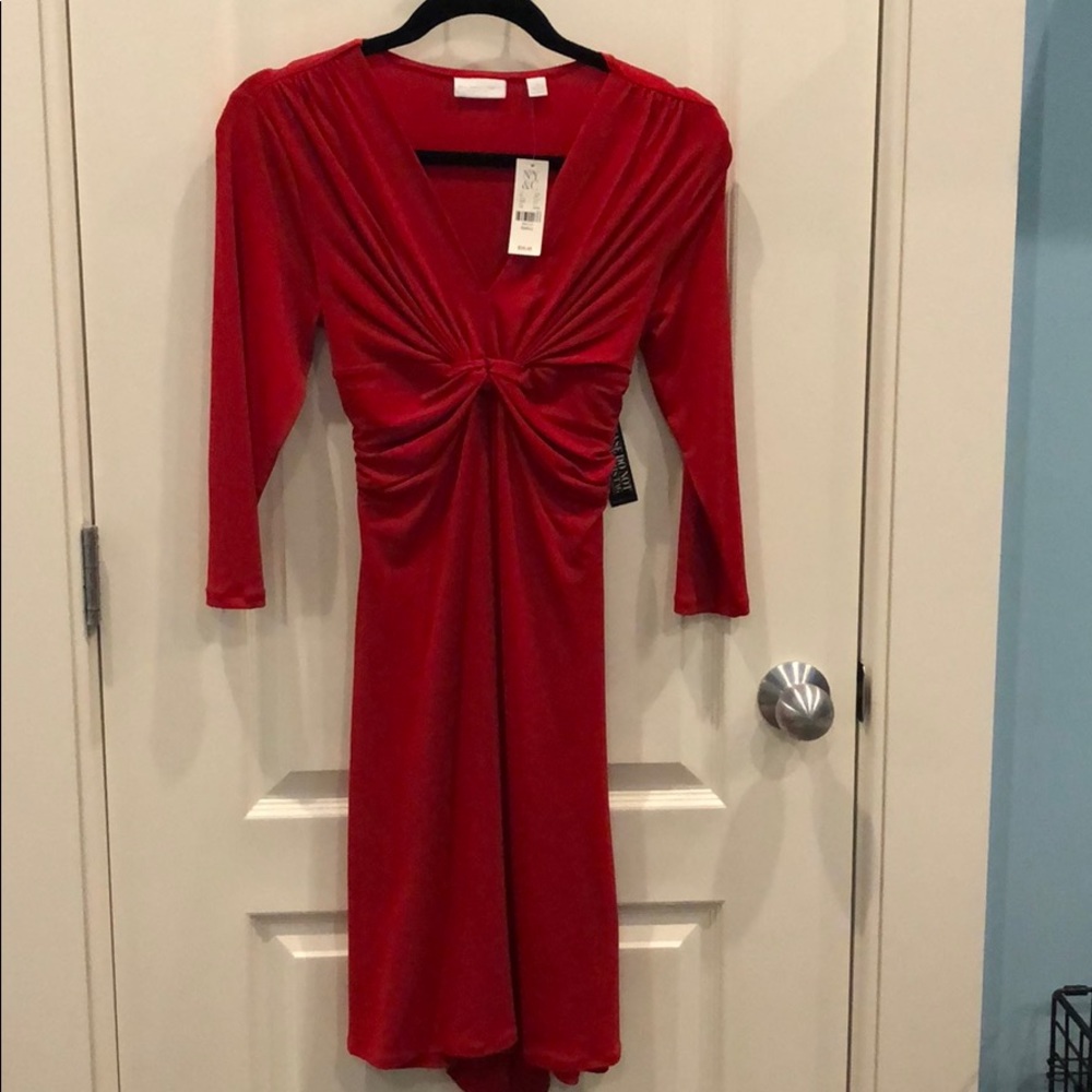 Red dress